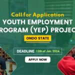 Call for Applications: Ondo State Youth Employment Pathways (YEP) Program Application