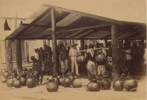 Palm oil market in the Niger Delta 